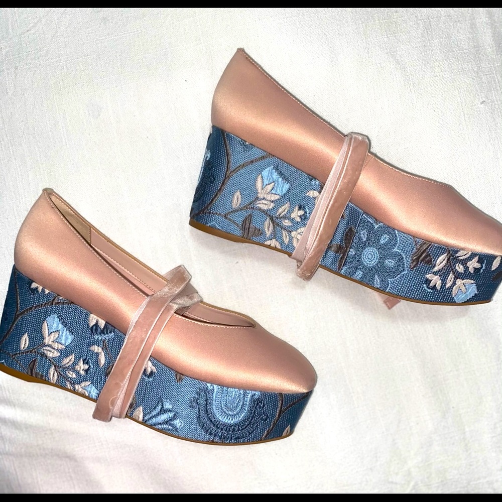 Charles Keith Ballerina Platforms
